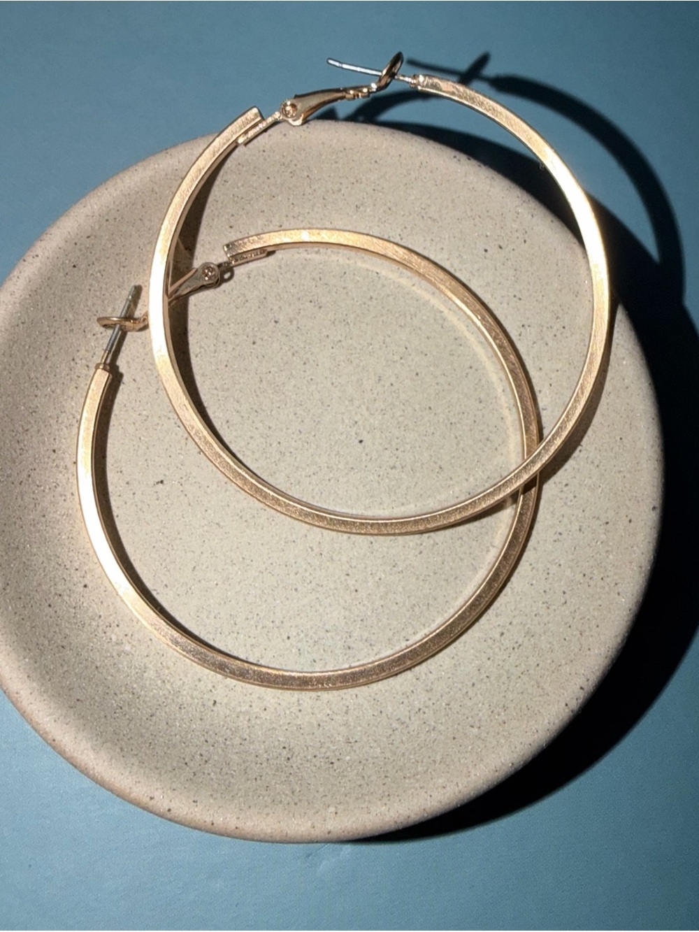 Classic Gold Hoop Earrings - Women's Jewelry